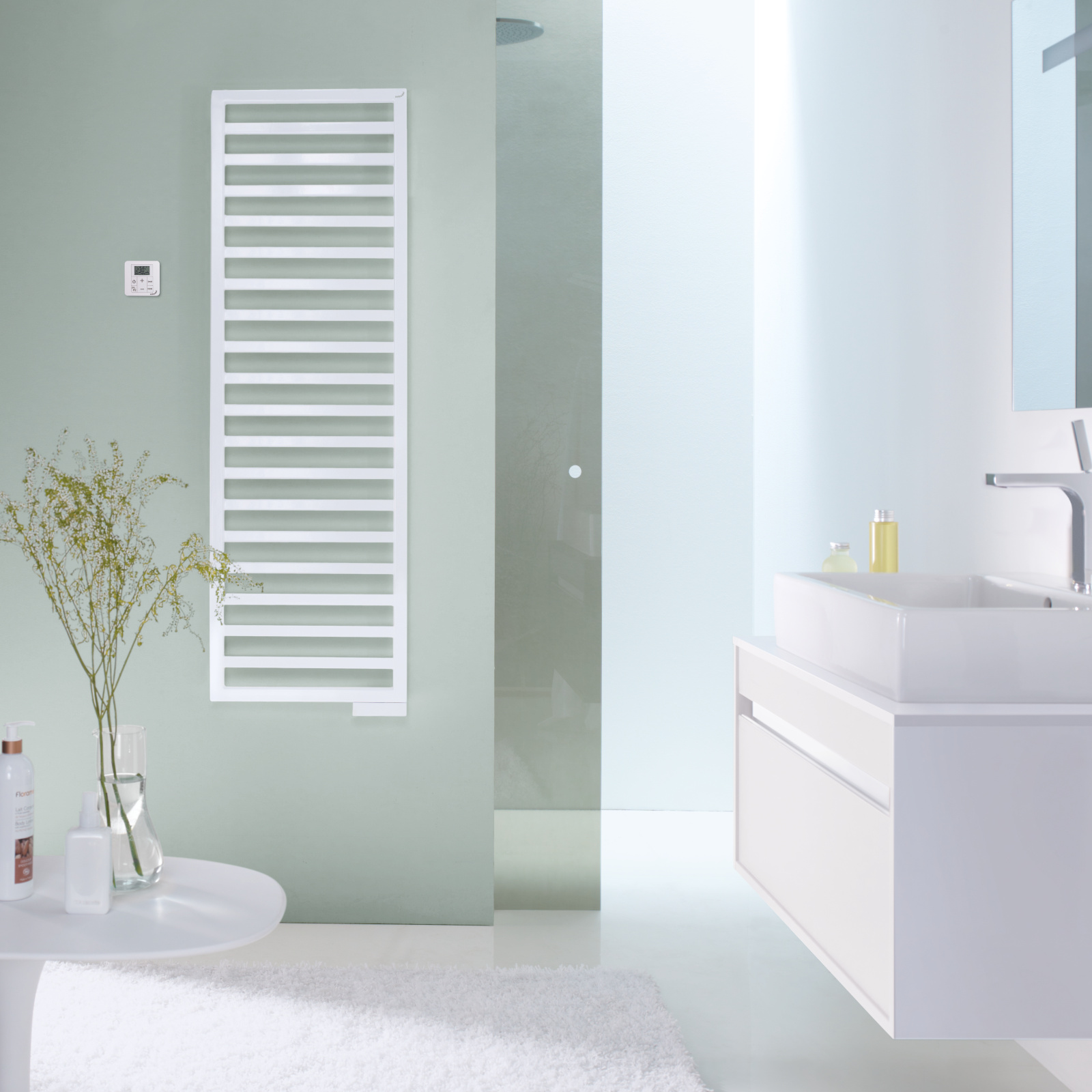 Rendering Zehnder Quaro Decorative radiator 