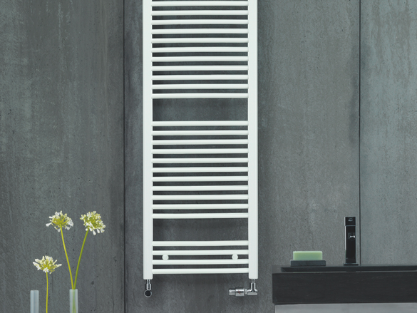 Rendering Virando Bow Decorative radiator Front view