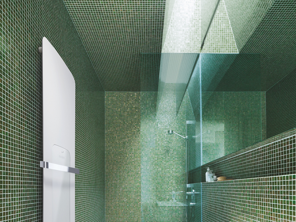 Rendering Zehnder Folio Hybrid Decorative radiator 