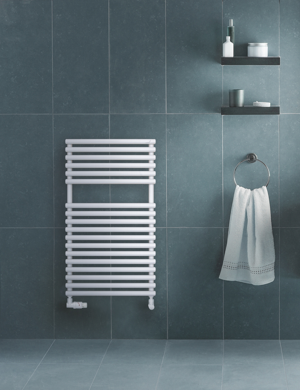 Rendering Ovida Bow Decorative radiator Front view
