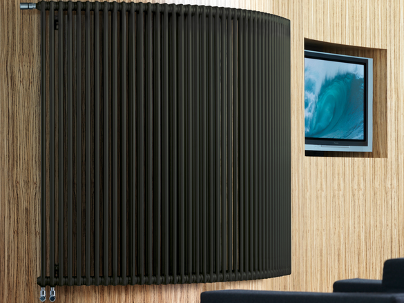 Rendering Zehnder Charleston Decorative radiator Front view
